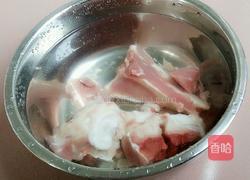 花生莲藕筒骨汤的做法图解3