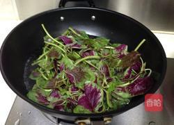 皮蛋苋菜汤的做法图解2