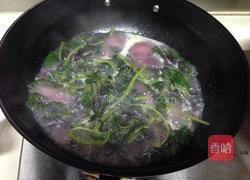 皮蛋苋菜汤的做法图解8