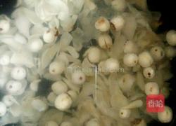 百合莲子羹的做法图解3