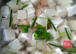 豆腐鲜虾羹的做法图解3