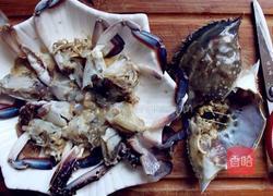 葱油梭子蟹的做法图解1