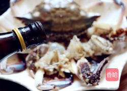 葱油梭子蟹的做法图解2