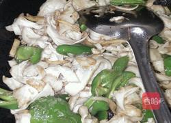 青椒炒面荕的做法图解4