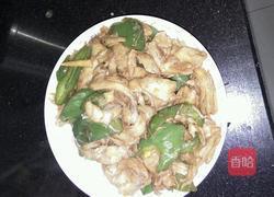 青椒炒面荕的做法图解6