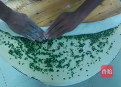 韭菜千层饼的做法图解4