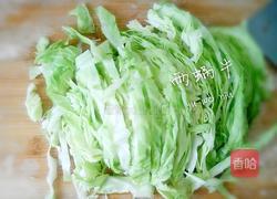 鸡丝炒圆白菜的做法图解1