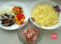 蔬菜培根披萨（九寸）的做法图解4