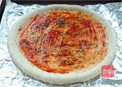 蔬菜培根披萨（九寸）的做法图解11