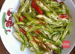 线椒炒粉条的做法图解4