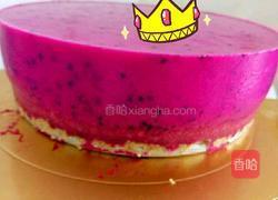 火龙果慕斯✌👏的做法图解1