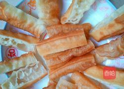 清蒸丝瓜油条的做法图解2