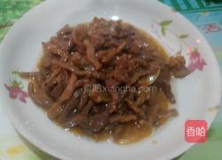 家常炒挂面的做法图解4