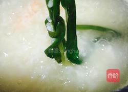 鲜虾芹菜粥的做法图解6