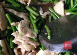 蒜苗鸡片的做法图解8