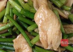 蒜苗鸡片的做法图解9