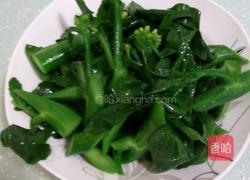 腊味炒芥蓝的做法图解6