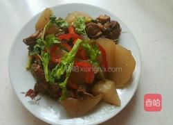 土鸡炖白萝卜的做法图解5