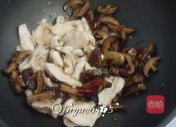 鸡片炒香菇 的做法图解8