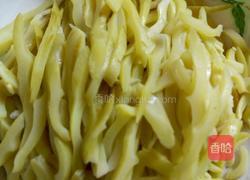 炒狗爪豆的做法图解4