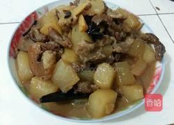 萝卜牛腩的做法图解4