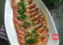 蒜蓉蒸虾的做法图解10