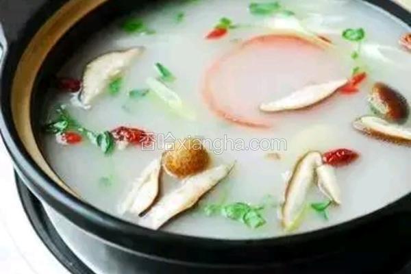 养颜减肥鸡汤(脸色苍白、皮肤干燥、粗燥的人最应该喝)