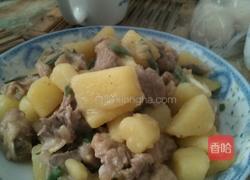土豆炖排骨的做法图解8