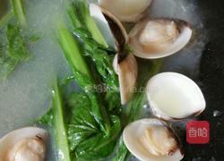 车螺芥菜汤的做法图解3