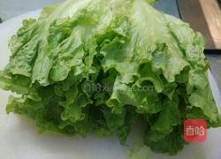 呛生菜的做法图解1