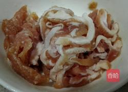板筋肉炒苦瓜#有奖征文#的做法图解2
