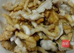 板筋肉炒苦瓜#有奖征文#的做法图解4