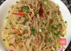 醋香土豆肉丝的做法图解8