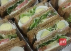 鸡蛋三明治的做法图解6