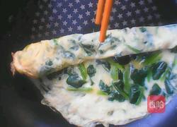 菠菜鸡蛋卷的做法图解8