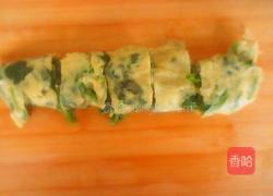 菠菜鸡蛋卷的做法图解9