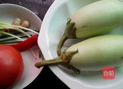 蚝油炒茄丝的做法图解1