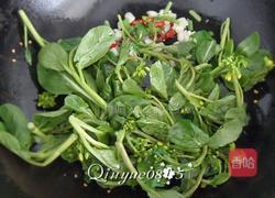清炒小菜芯的做法图解3