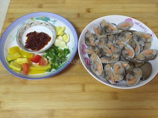 食材备好。