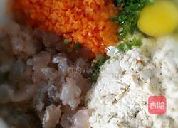 豆腐虾仁饼的做法图解3