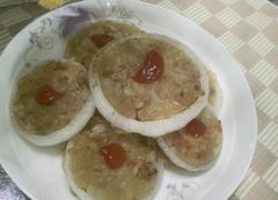 洋葱圈肉饼