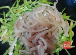 尖椒肉片丝的做法图解8