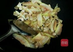 西瓜皮炒肉的做法图解4
