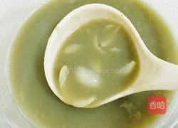 鲜百合绿豆沙的做法图解13