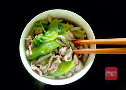 生菜肉丝面的做法图解9