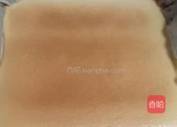 双层蓝莓蜜豆蛋糕卷的做法图解15