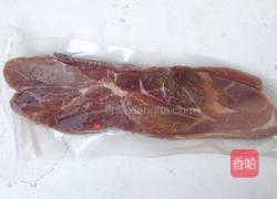 辣椒炒火腿肉的做法图解1