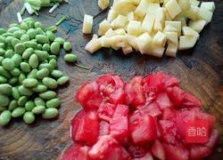 素炒三丁的做法图解1