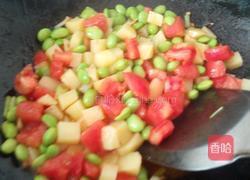 素炒三丁的做法图解3