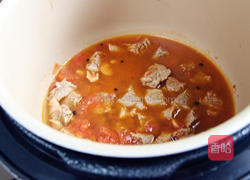 西红柿炖牛腩的做法图解10